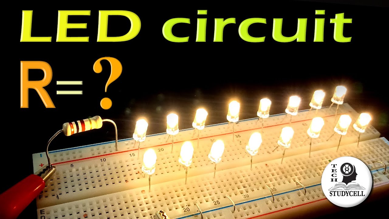How to Connect Multiple LEDs in Series Parallel Circuit | LED wiring