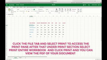 HOW TO PRINT ENTIRE WORKBOOK IN EXCEL ONLINE ONEDRIVE
