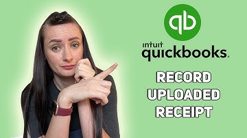 How to upload receipt and record it as transaction on QuickBooks Self-Employed