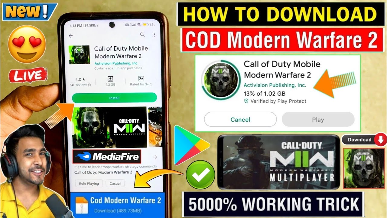 Call of Duty: Modern Warfare II APK Android Working MOD Support Full Setup  Download - GDV