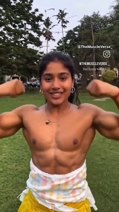Ai Muscle Girl #ai #aiart #art #gym #fitness #model #aivideokaisebanaye #aivideogenerator