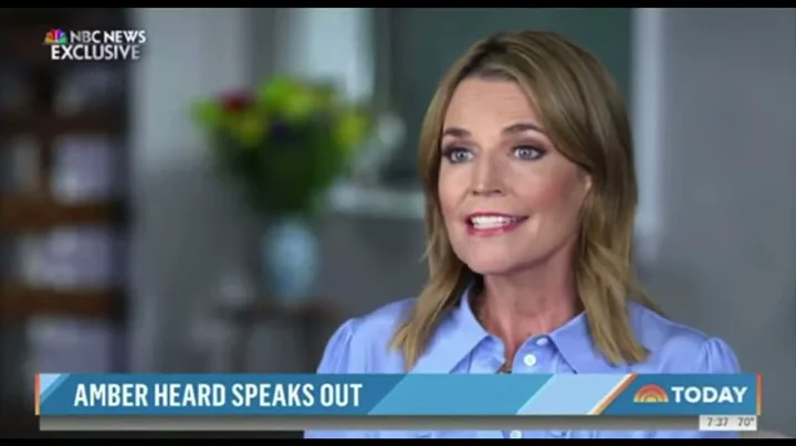 Watch AMBER entire interview with savannah guthrie
