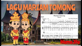 LAGU MARIAM TOMONG (Lirik)|Kelas 6|Tema 3