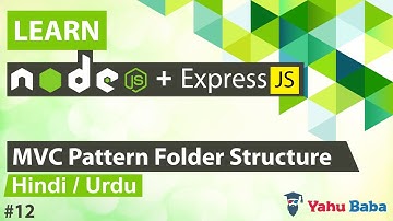 ExpressJS with MVC Pattern Code Tutorial in Hindi / Urdu