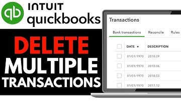 How to Delete Multiple Transactions in QuickBooks 2025 (QUICK & EASY)