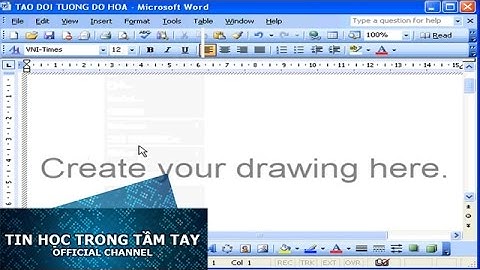 Word 2003 - Chương 5 - Textbox