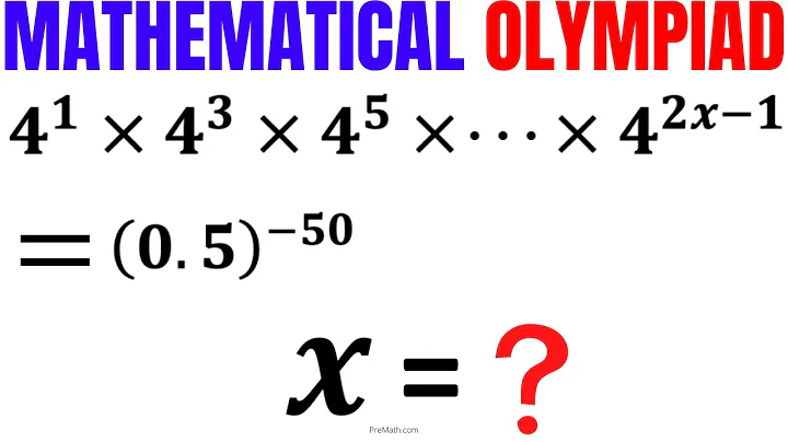 Mathematical Olympiad | Learn how to solve exponential equation quickly | Math Olympiad Training
