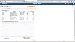 PS Grades Transcript