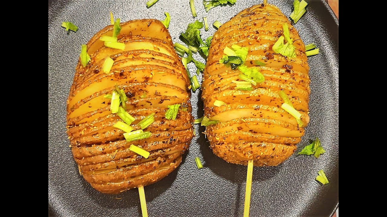 Hasselback Potatoes Recipe || Scroll Recipe || 09/09 | scroll recipe