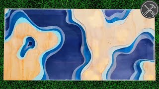 DIY Ocean Desk A Standing Desk with Personality Learn how to build a beautiful ocean-themed desk top to go along with the Anthrodesk motorized standing desk base. This ocean ...