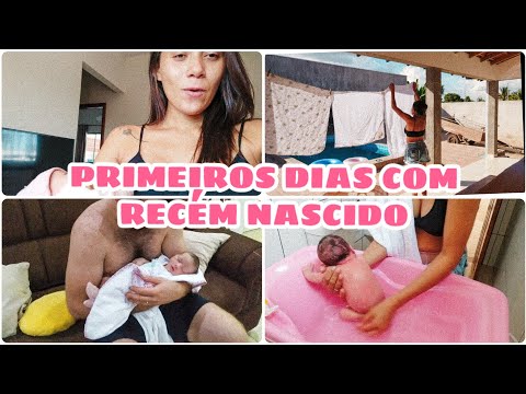 PRIMEIROS DIAS COM RECÉM NASCIDO