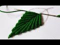 Class  4 bullion knot stitch  leaf stitch embroidery