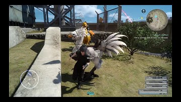 FINAL FANTASY XV raiding the imperial base