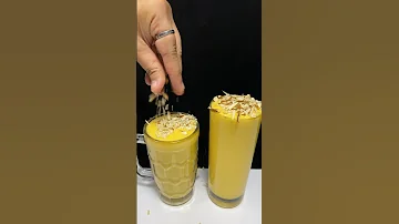 Mango Lassi ASMR Cooking #shorts #youtubeshorts #food #viral #asmr #recipe #summerdrink #recipe