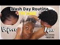 Wash Day Routine | Type 4 Hair Wash Routine for moisture & curl definition