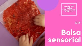 Bolsita sensorial para niños pequeños | DIY actividades con niños pequeños