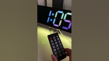 Stunning electronic led clock you