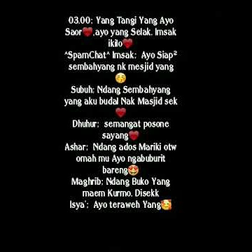 Spam chat puasa🍃🌈