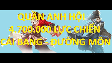 VLTK Mobile - Quần Anh Hội Team Đề Cử Cái Bang Đường Môn 4m7 Lực Chiến - Clans: Shadow of the Moon