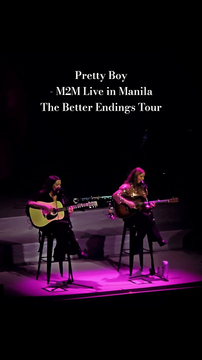 'Pretty Boy' - M2M Live in Manila 2025 [4K Full Show] #TheBetterEndingsTour | trina.ph