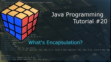 Java Programming Tutorial 20 - Encapsulation