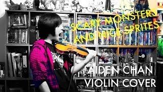 Video thumbnail of "Skrillex - Scary Monsters and Nice Sprites - Aiden Chan Violin Cover"