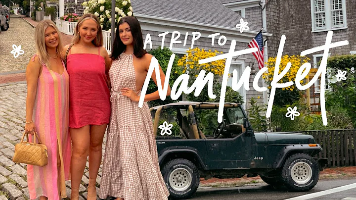 VLOG: Nantucket girls' trip! meeting Elin Hilderbr...