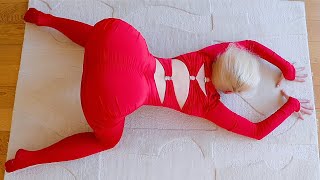 Yoga Art — Red Dress
