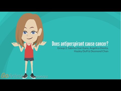 Video: Ar antiperspirantas sukels vėžį?