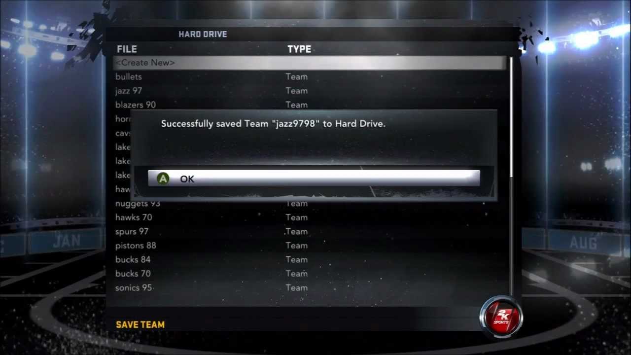 Nba2k16 Create Roster NBA 2K12: How To Add A Legend To Your Roster - YouTube
