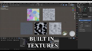 Blender 3.0 Procedural Textures: Built In Textures