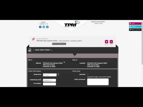 TPM Customer Portal Instructional Video