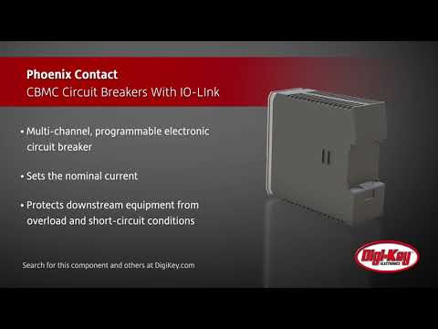 Phoenix Contact CBMC Circuit Breakers with IO-Link | Digi-Key Daily