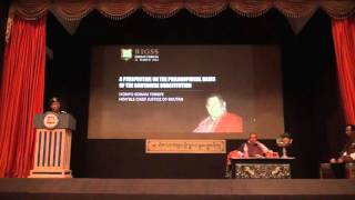 4th Friday Forum: A Perspective on the Philosophical Basis of the Bhutanese Constitution