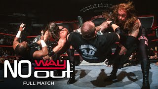 FULL MATCH  World Tag Team Championship Triple Threat Tables Match: WWE No Way Out 2001