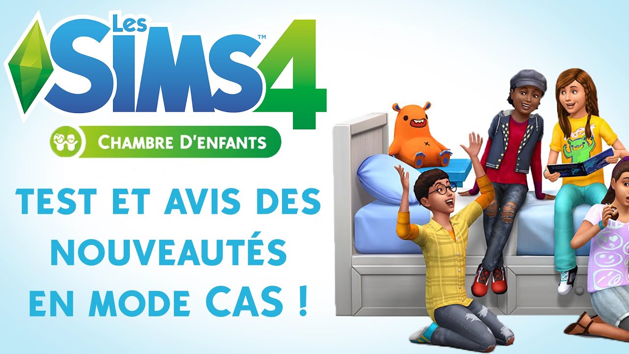 LES SIMS 4 CHAMBRE D'ENFANTS | Test et mon avis des nouveautés du mode