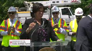 Mayor Bowser Breaks Ground on Underground Power Lines in DC, 6/14/19