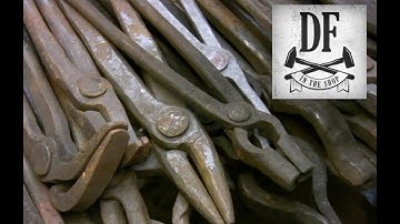 Forging Basic  Blacksmith Tong Shapes - DF In The Shop