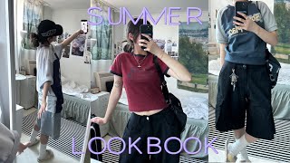 ☀️여름 데일리룩☀️ 버뮤다 팬츠 가득 summer 룩북 • 여름룩북 • 여자 여름 코디 • summer lookbook