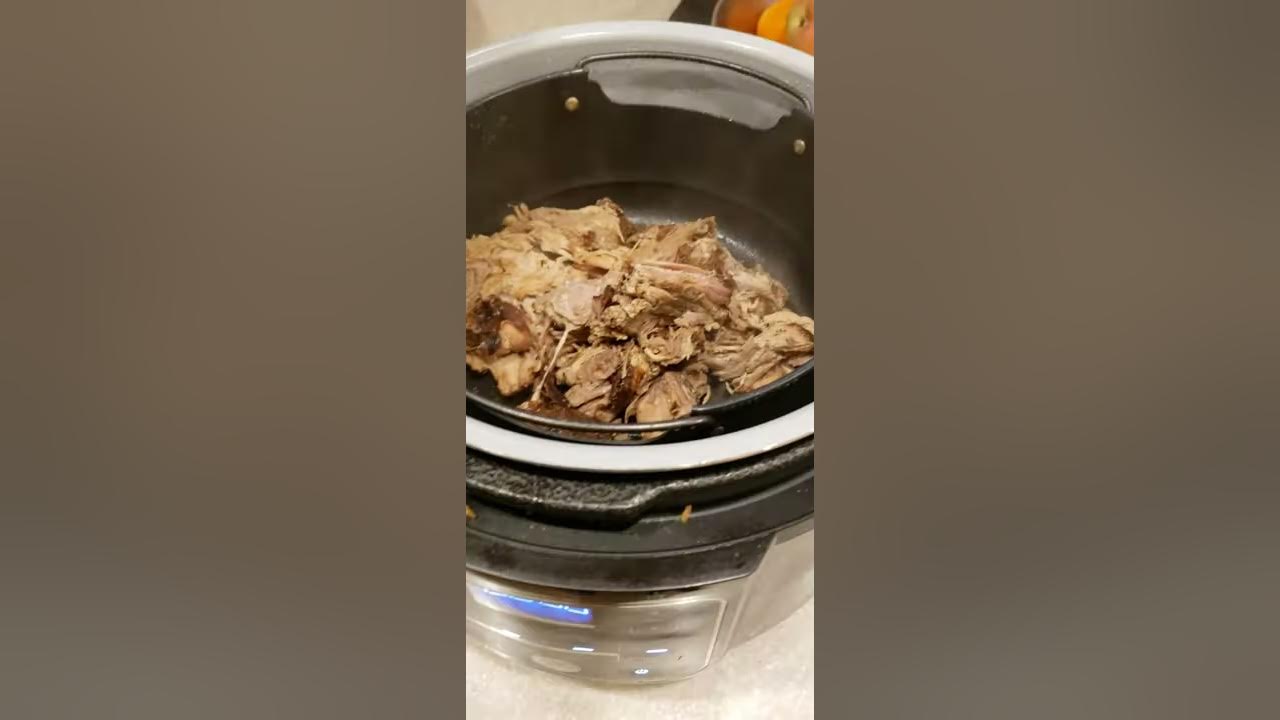 Pork Butt cooked in the Ninja Foodi Sear/Saute YouTube
