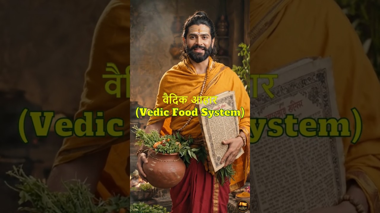 Vedic Food System Explained  -  वैदिक भारत में हजारों साल पहले | The Bharat Facts #shorts