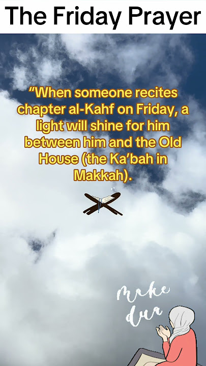 {Surah AL-KAHF 18} on Friday🌹❤️