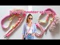 パラコードで作る3wayショルダーストラップ｜カラフルDIY | Paracord 3-way shoulder strap tutorial