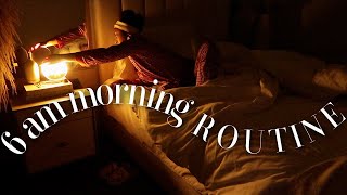 6 AM AESTHETIC MORNING ROUTINE | PRODUCTIVE AND HEALTHY FOR 9-5 WORKDAYS
