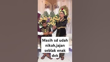 masih bocil aja udah nikah#bocil#nikah#fyp #viralvideo #shorts