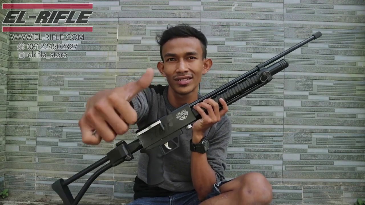 Air Rifle Review Senapan Angin PCP Marauder Predator Popor ...