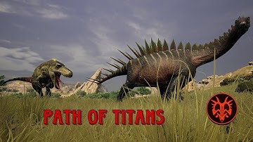 Miragaia swinging Spikes on Official 🔥😳| Path of Titans PVP Gameplay