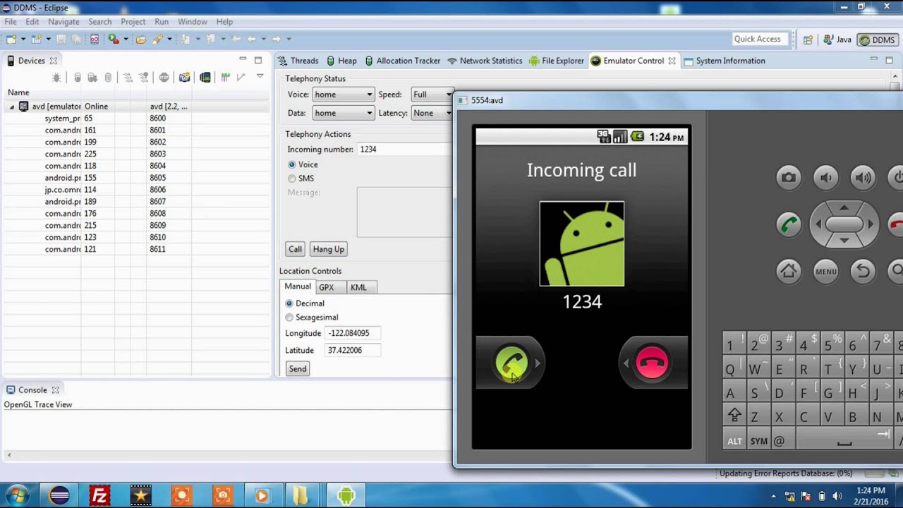 CALL_FROM_IDE_TO_EMULATOR - YouTube