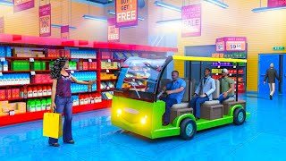 Supermarket Shopping Mall Taxi Driving । Android Gameplay screenshot 5
