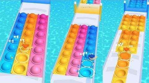 Pop It Run Game | ASMR | Satisfying Gameplay Walk-through #gaming #games #popitrun #gameplay #game